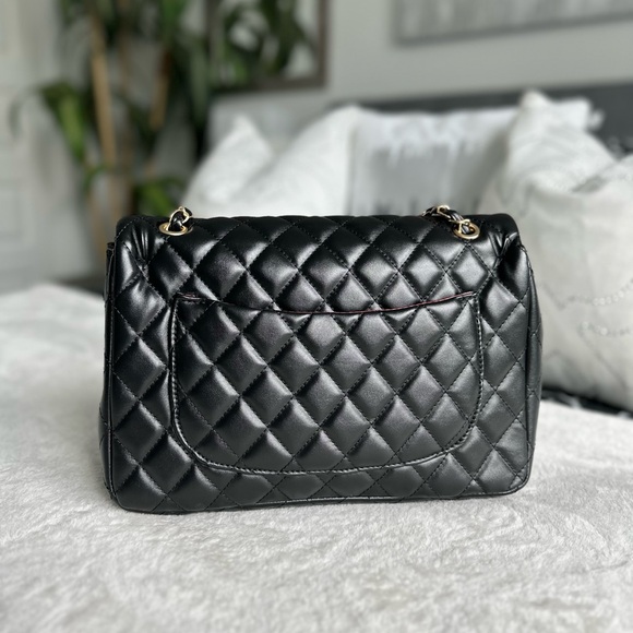 🆕 Quilted Jumbo Chain Designer Handbag - Picture 4 of 6